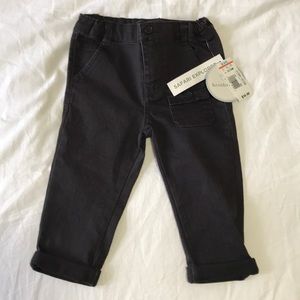 Koala kids Boy black jean pants 12-18 m